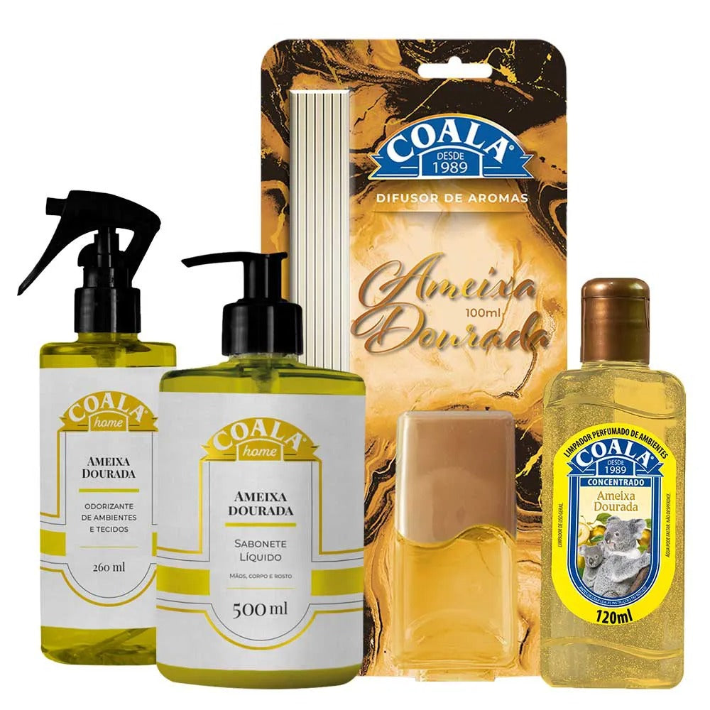 Kit Coala Home - Ameixa Dourada